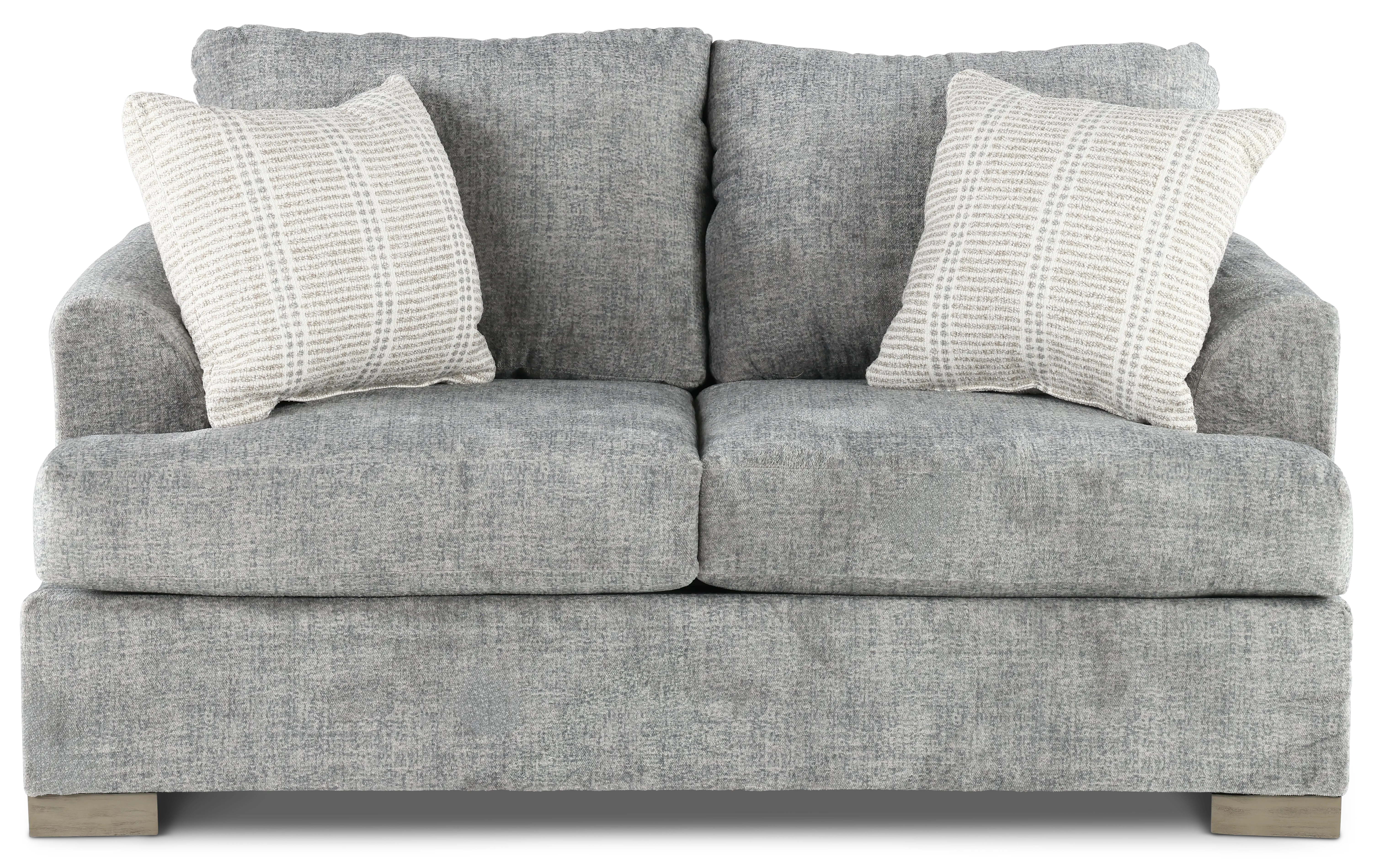 VILLOV/GREY Villa Gray Loveseat-1