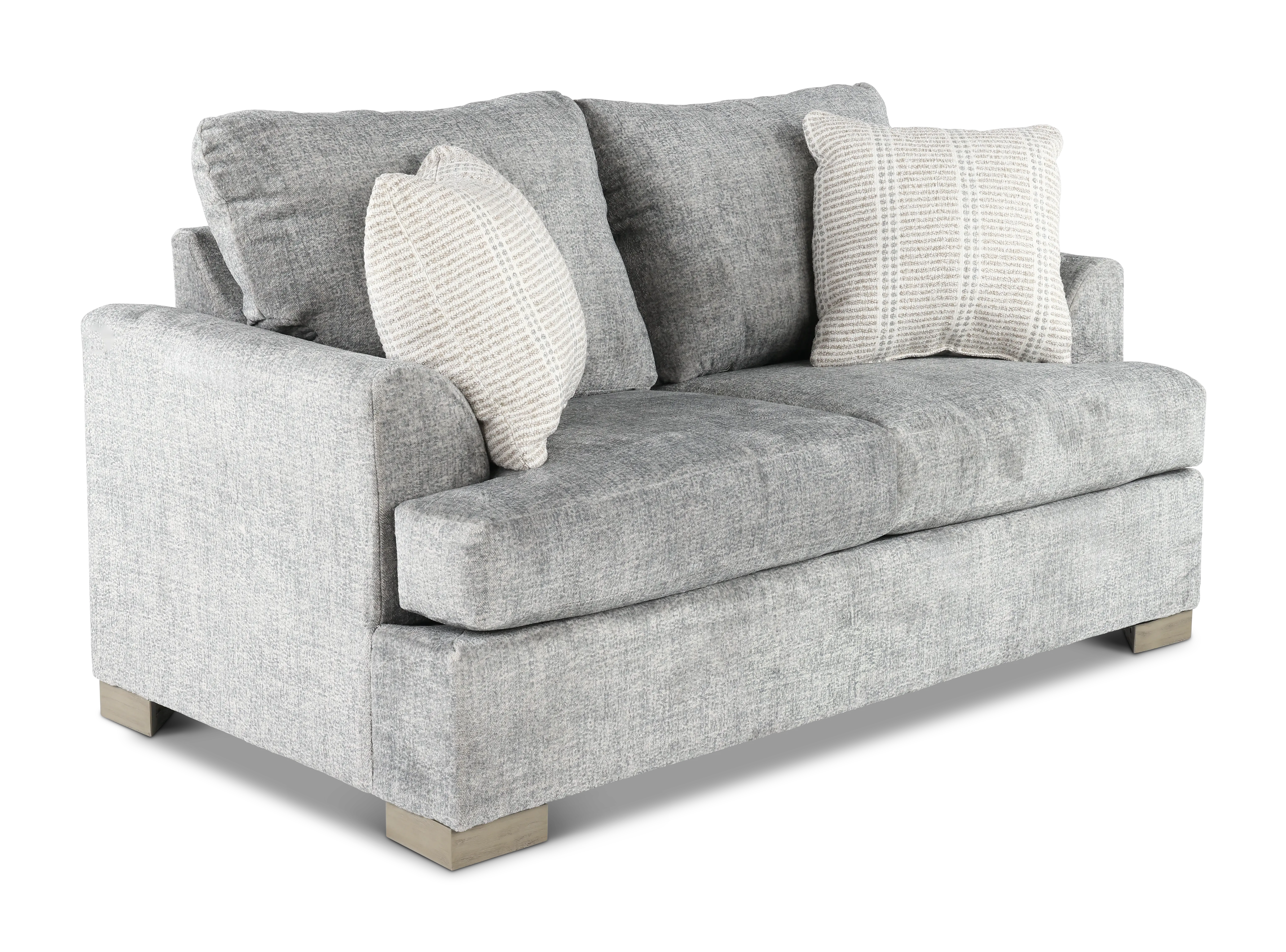 VILLOV/GREY Villa Gray Loveseat-3