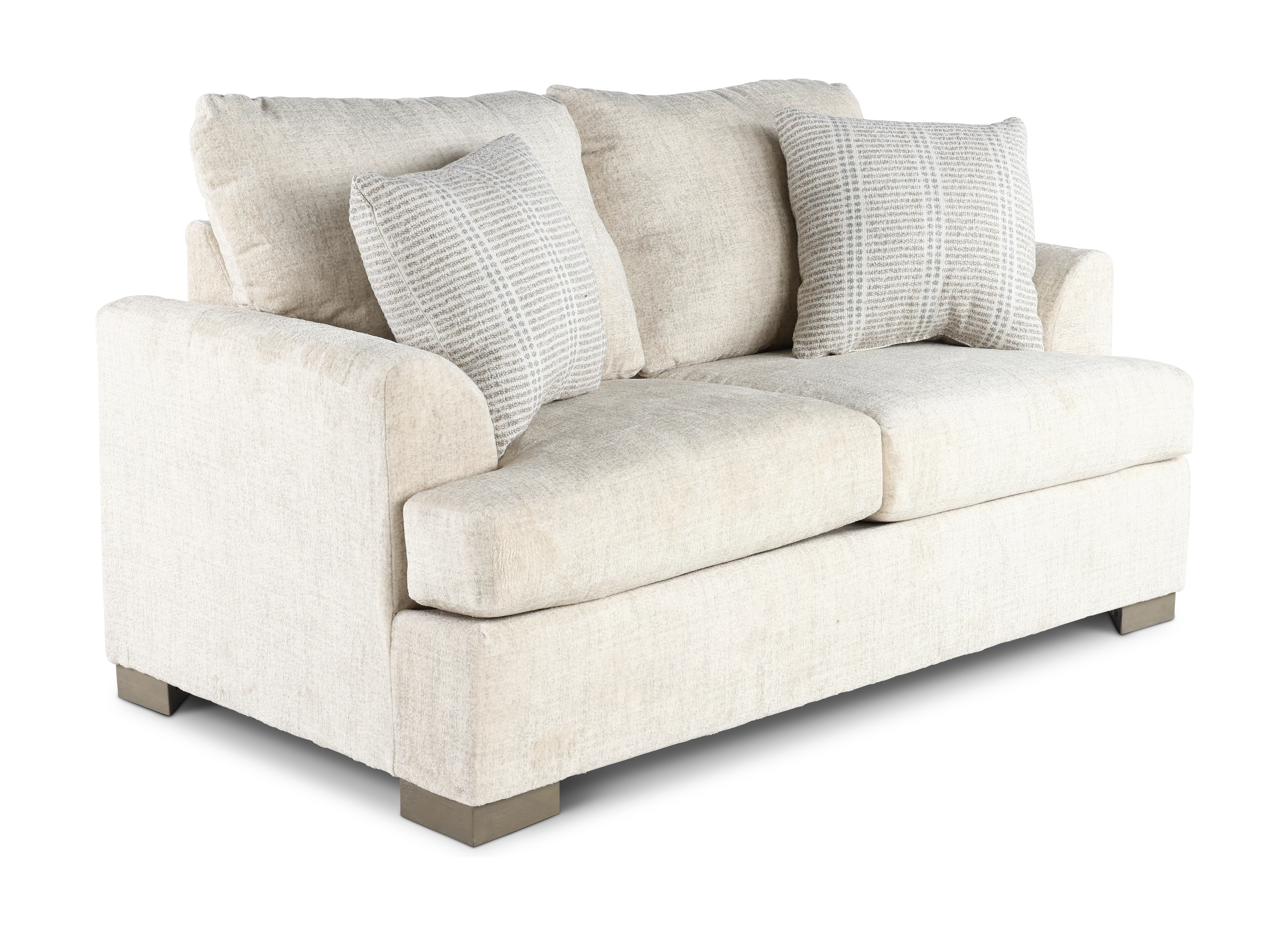 VILLOV/CREAM Villa Cream Loveseat-3