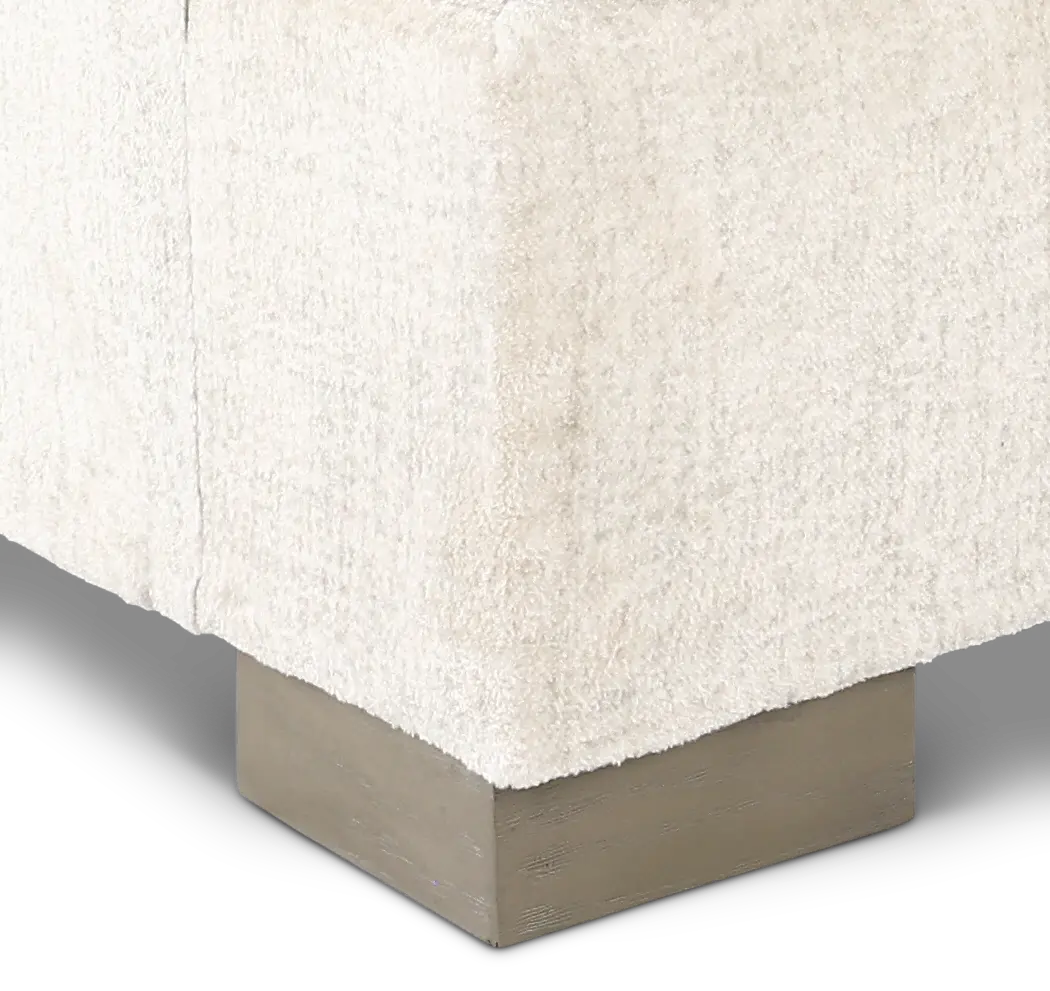 VILLOV/CREAM Villa Cream Loveseat-6