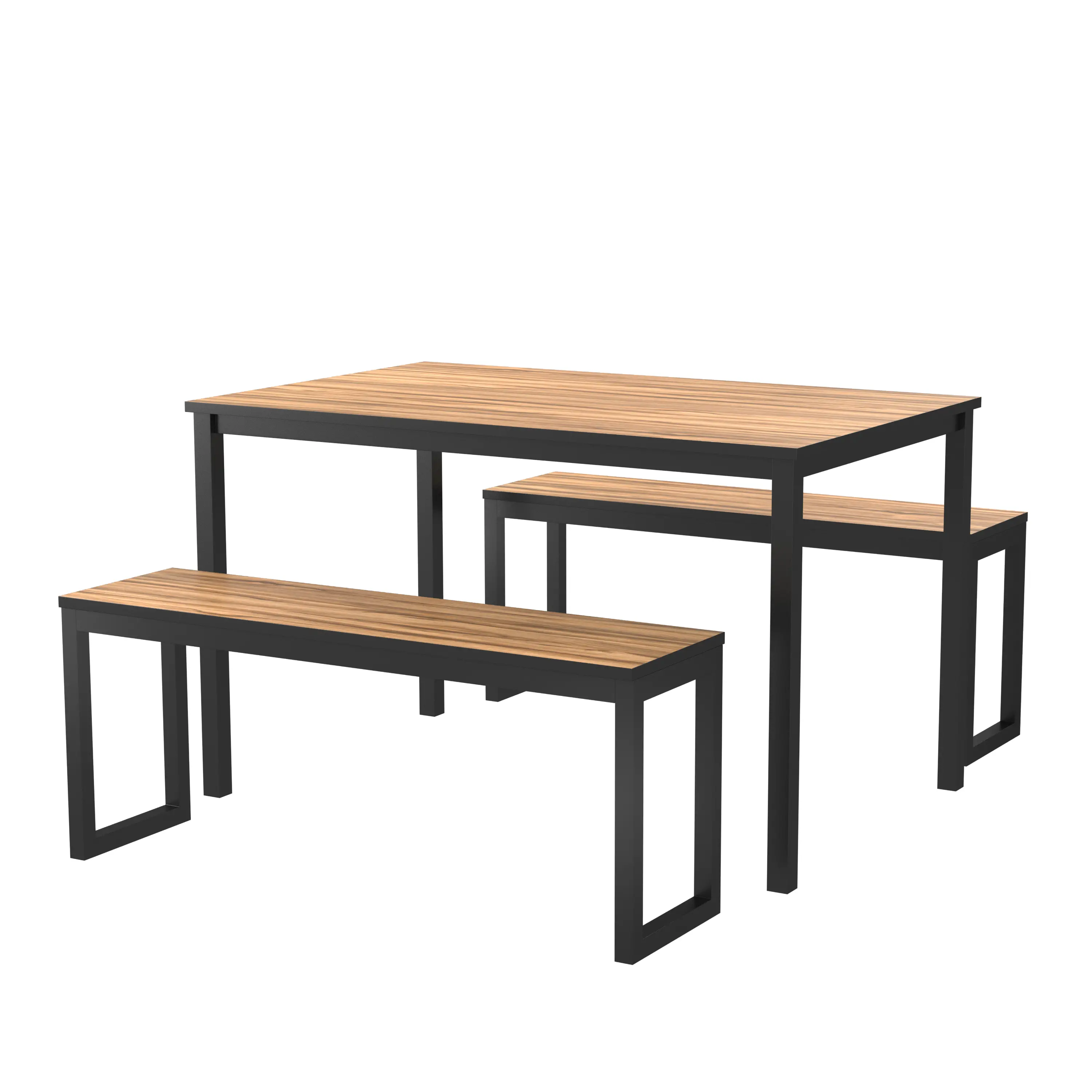 IDF3202BR-T-3PK Monseta 3 Piece Dining Set-1
