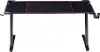 IDF-7032-BK Monna Black Steel Framed Computer Desk with Mouse Pad