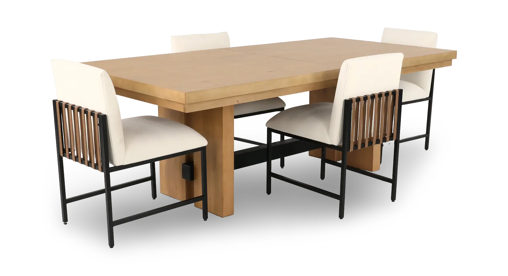 Ember Oak 5 Piece Dining Set-1