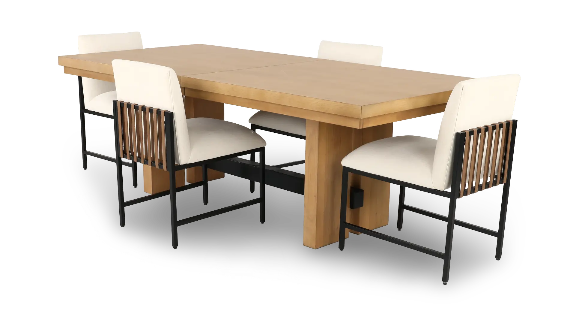Ember Oak 5 Piece Dining Set-5