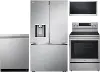 .LG-FPS-2606-ELE-PKG LG 4 Piece Electric Appliance Package - Stainless Steel