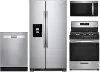 .WHP-FPS-325-GAS-PKG Whirlpool 4 Piece Gas Kitchen Appliance Package - Stainless Steel