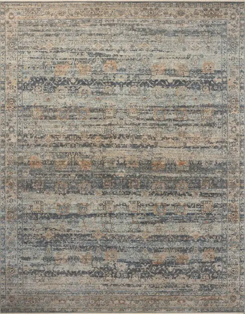 HER09SKYSUNSET8X10 Heritage 8 x 10 Sunset Sky Area Rug-1