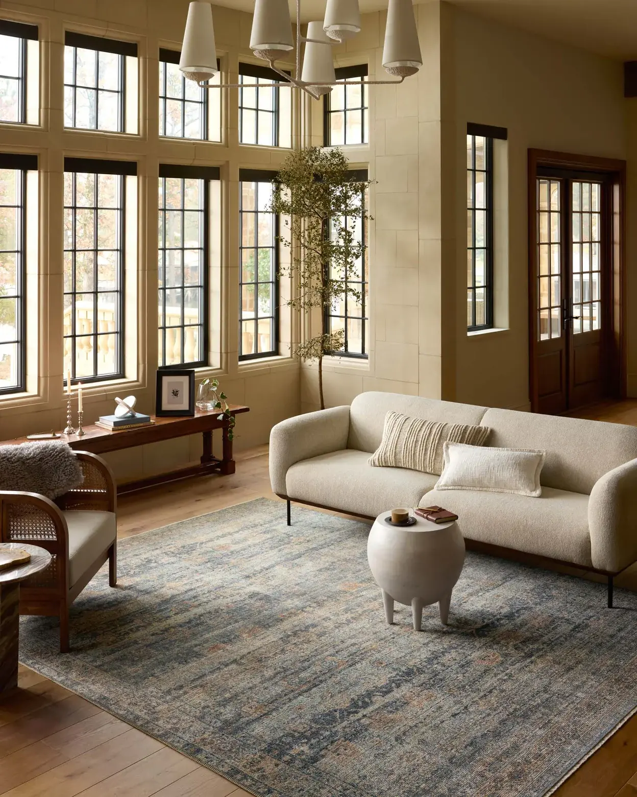 HER09SKYSUNSET8X10 Heritage 8 x 10 Sunset Sky Area Rug-2