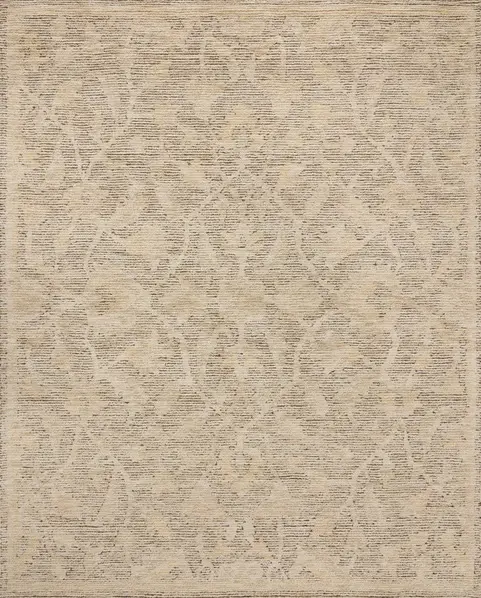 PEN02COFFEENATURAL5X7.6 Penny 5 x 8 Coffee Natural Area Rug-1