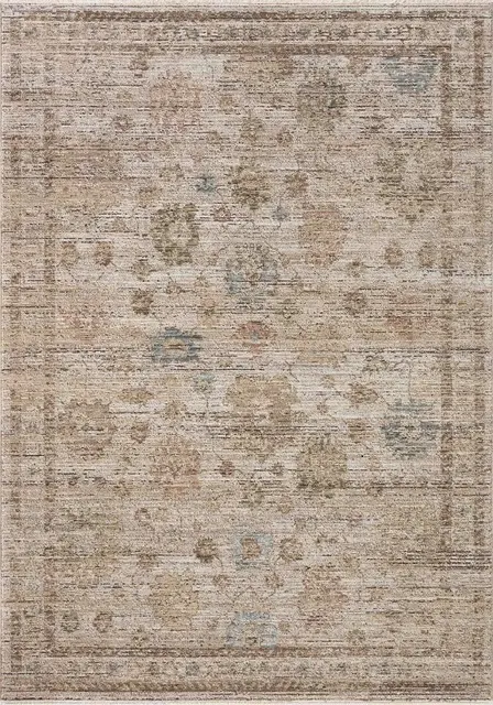PRL06IVORYMULTI7.10X10 Priscilla 8 x 10 Ivory and Multicolor Area Rug-1