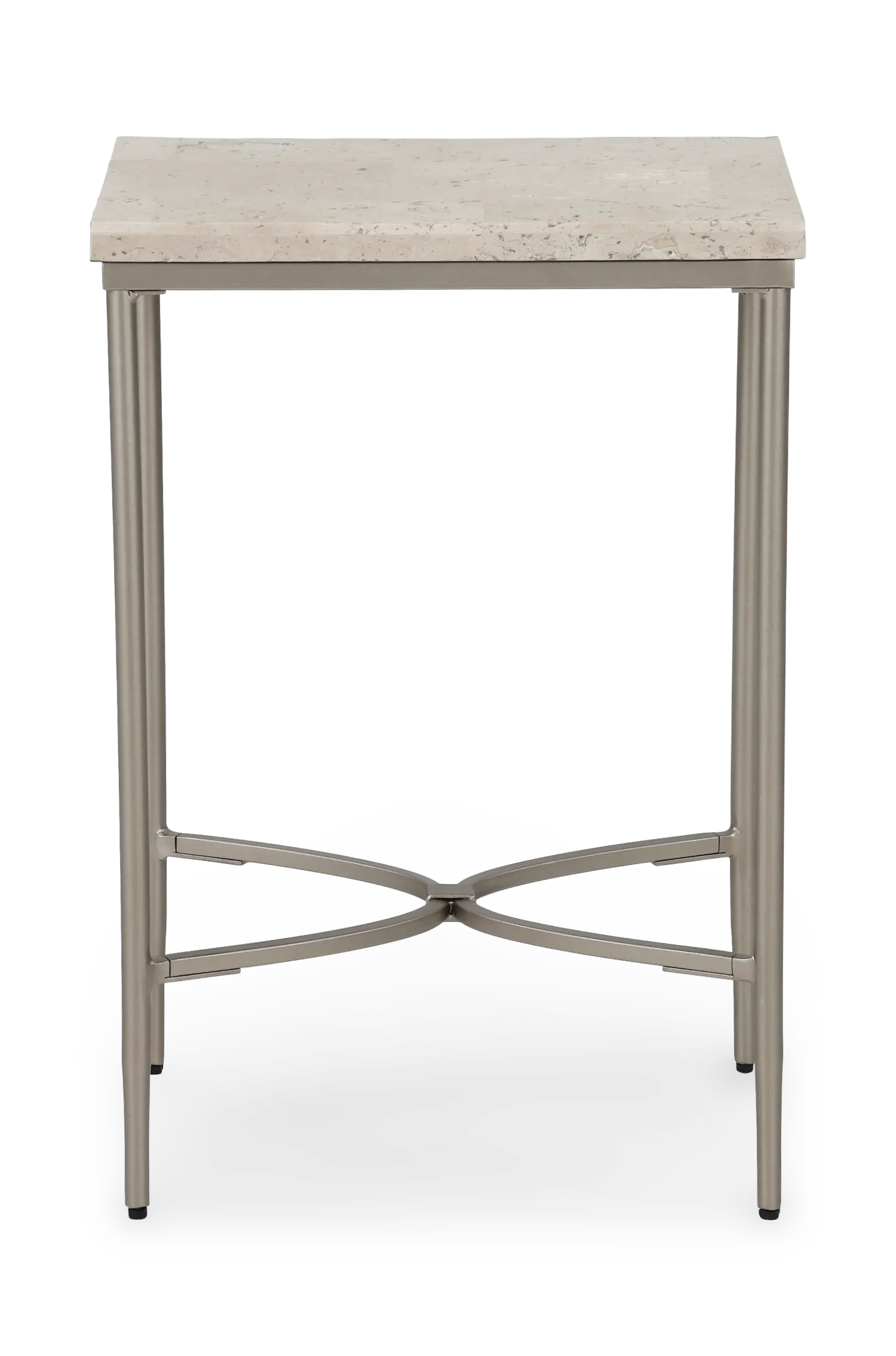 Zambezi Marble and Metal Side Table-1