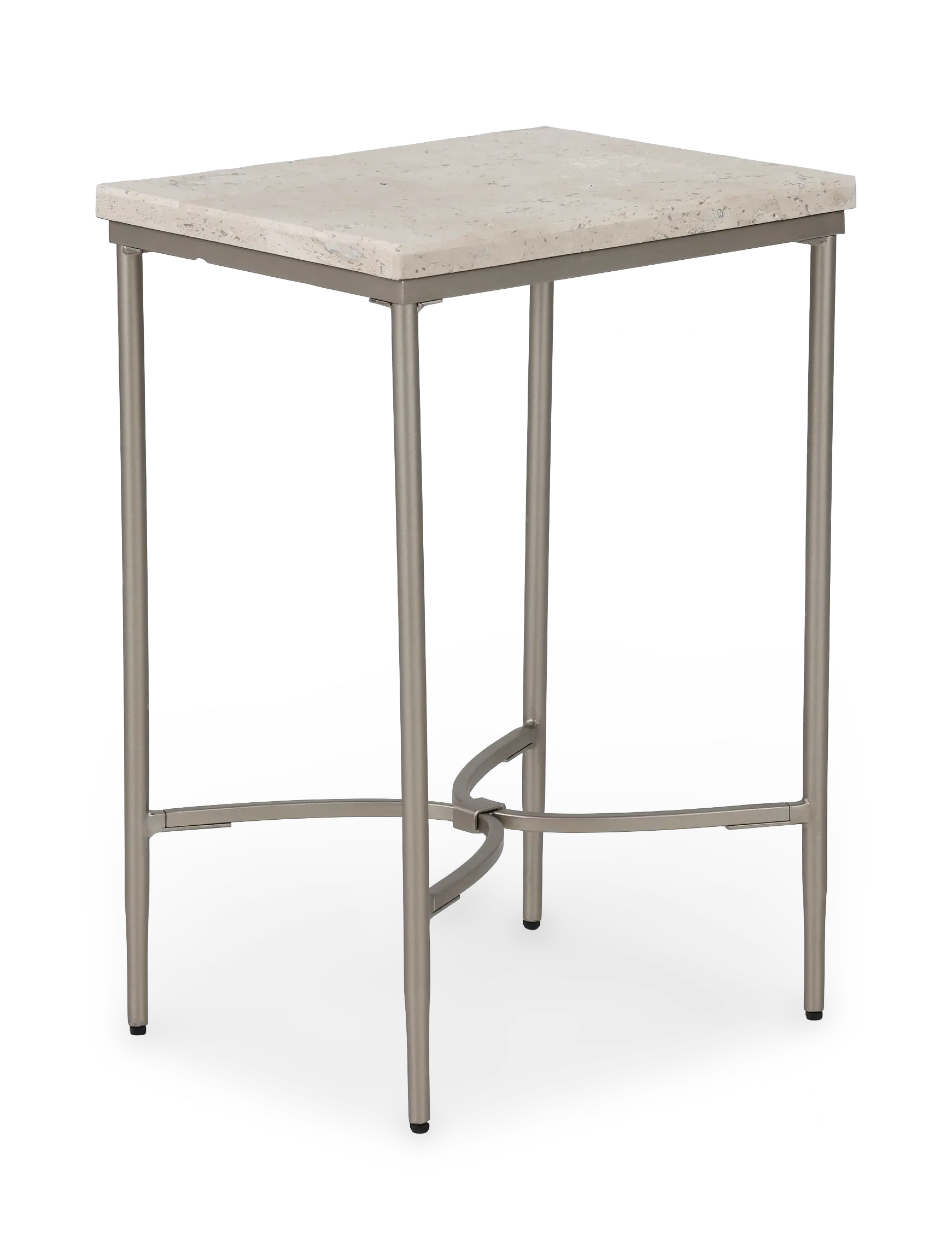 Zambezi Marble and Metal Side Table-5