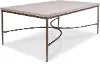 Zambezi Marble and Metal Coffee Table