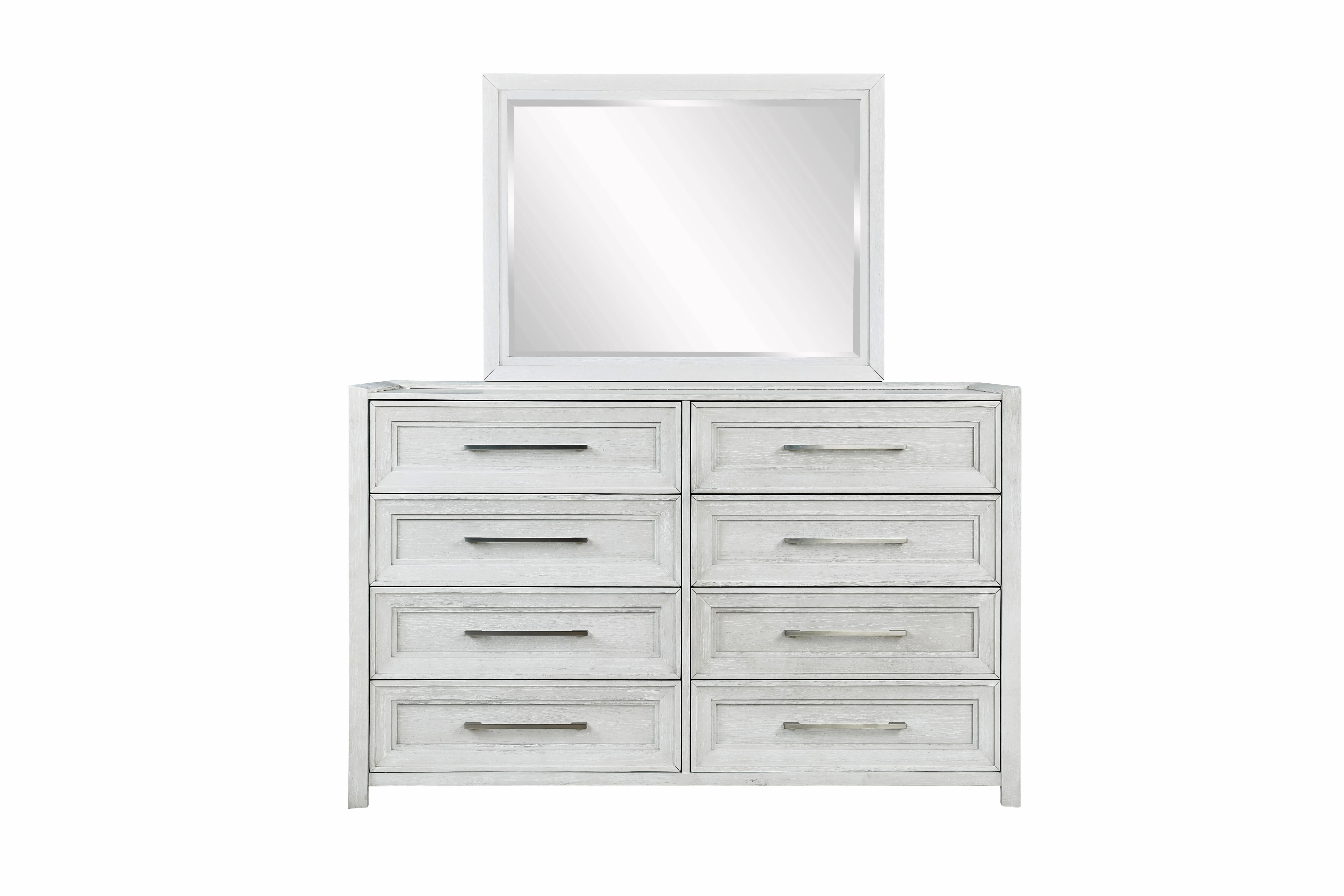 Metro White Dresser-3