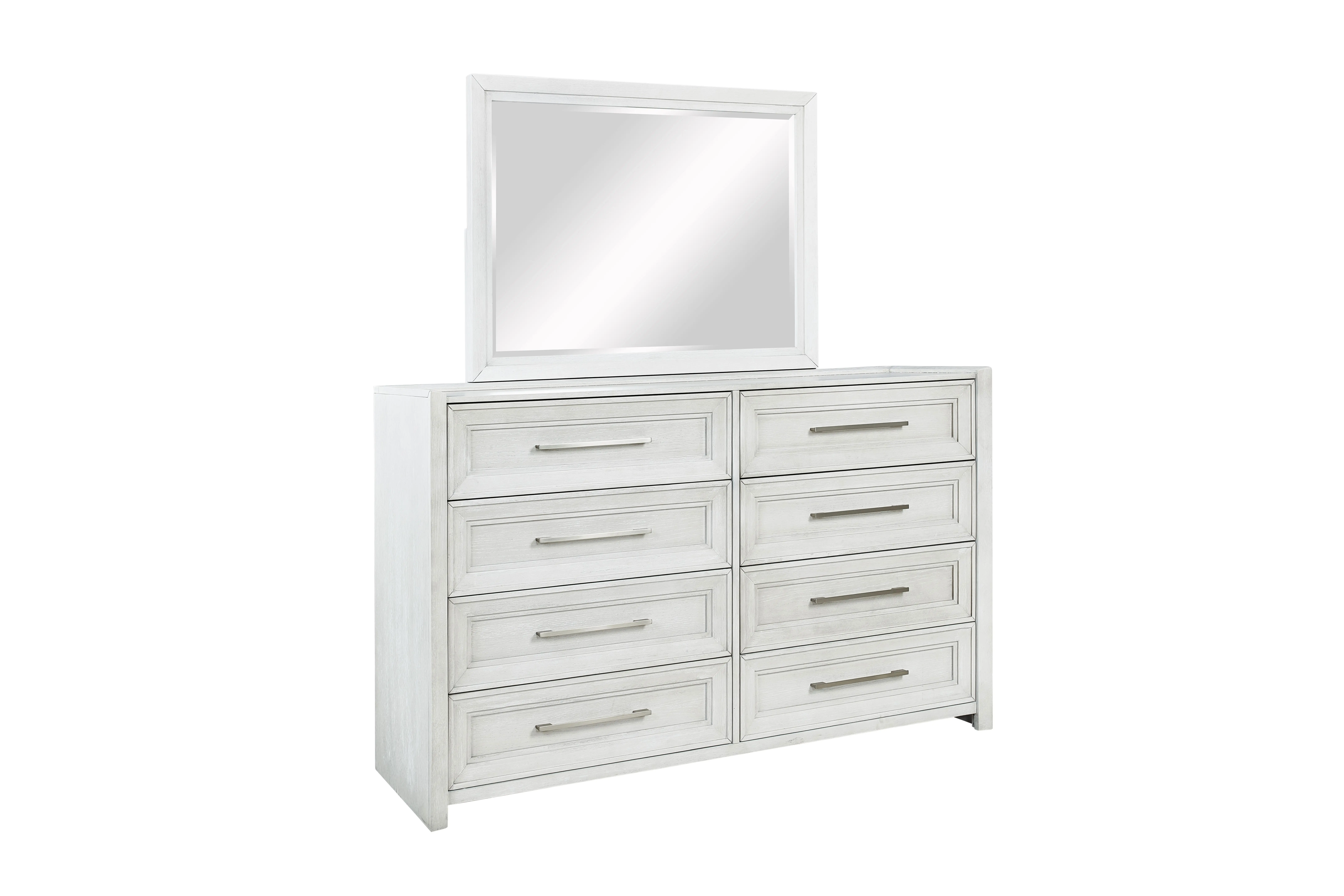 Metro White Dresser-5