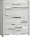 Metro White Chest of Drawers