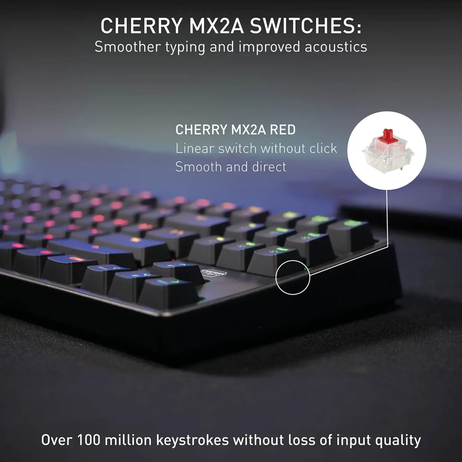 CX-K4V2-RGB-TKL-R-US CHERRY XTRFY K4V2 RGB TKL Wired Mechanical Gaming Keyboard - Black-4