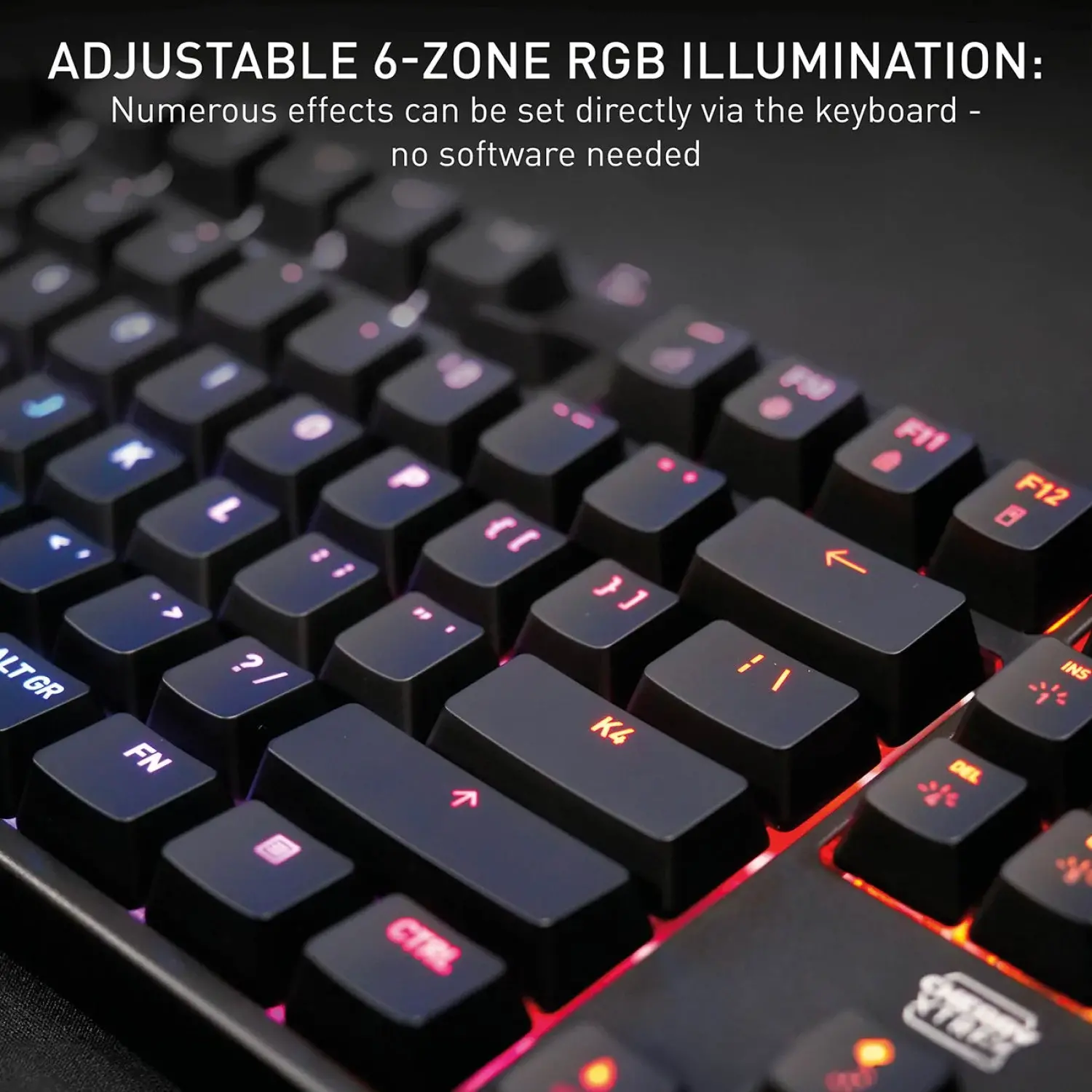CX-K4V2-RGB-TKL-R-US CHERRY XTRFY K4V2 RGB TKL Wired Mechanical Gaming Keyboard - Black-5