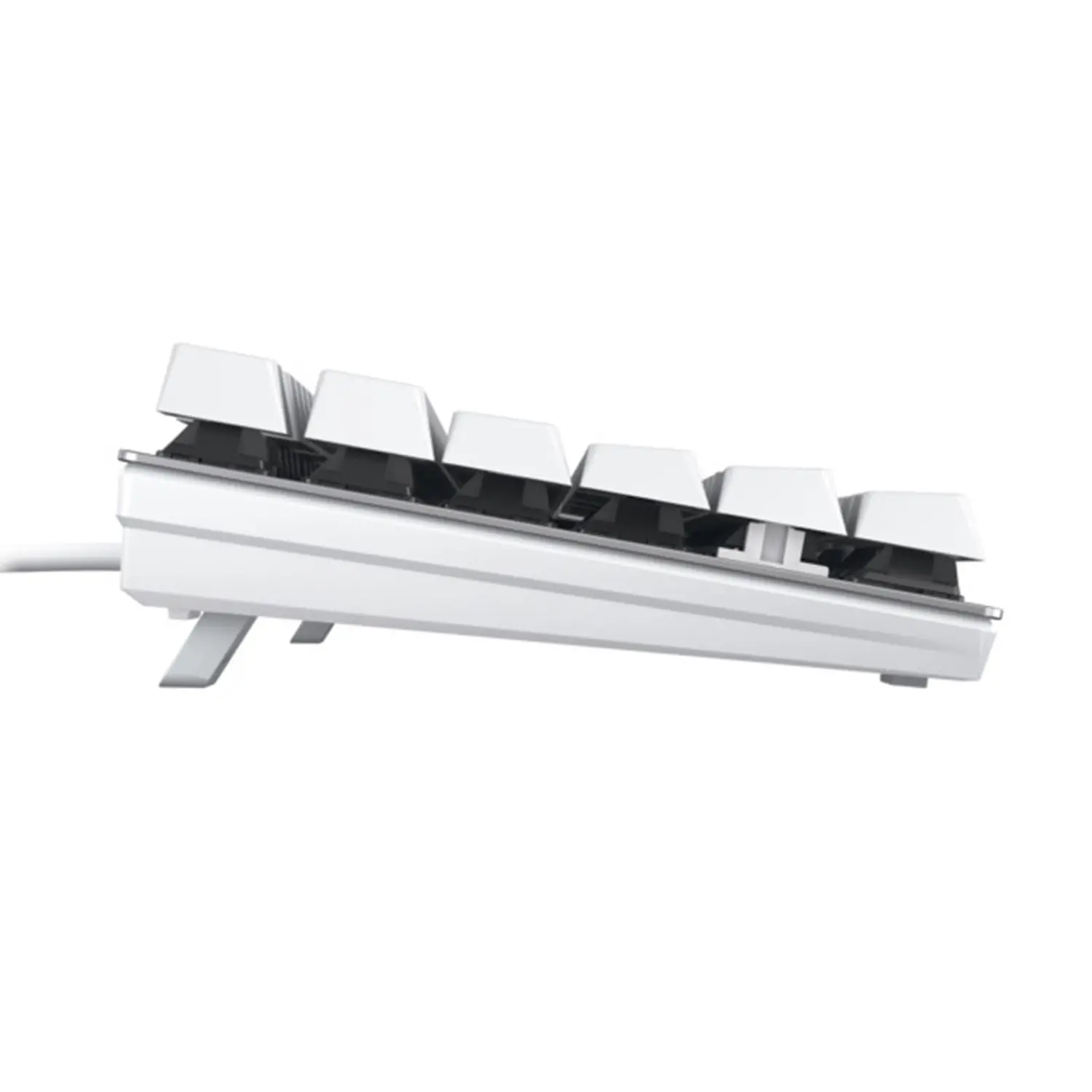G80-3950LHBUS-1 CHERRY KC 200 MX Clear-Cut Design Mechanical Keyboard - White-3