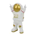 Gold and White Astronaut Decor