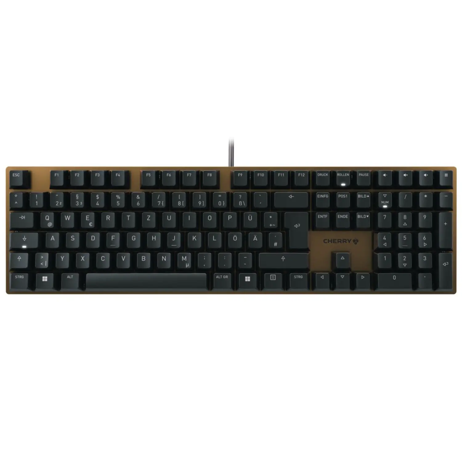 G80-3950LHBUS-2 CHERRY KC 200 MX Clear-Cut Design Mechanical Keyboard - Black-1