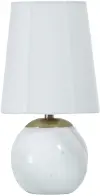 Tamara Day Marble and Steel White Accent Lamp