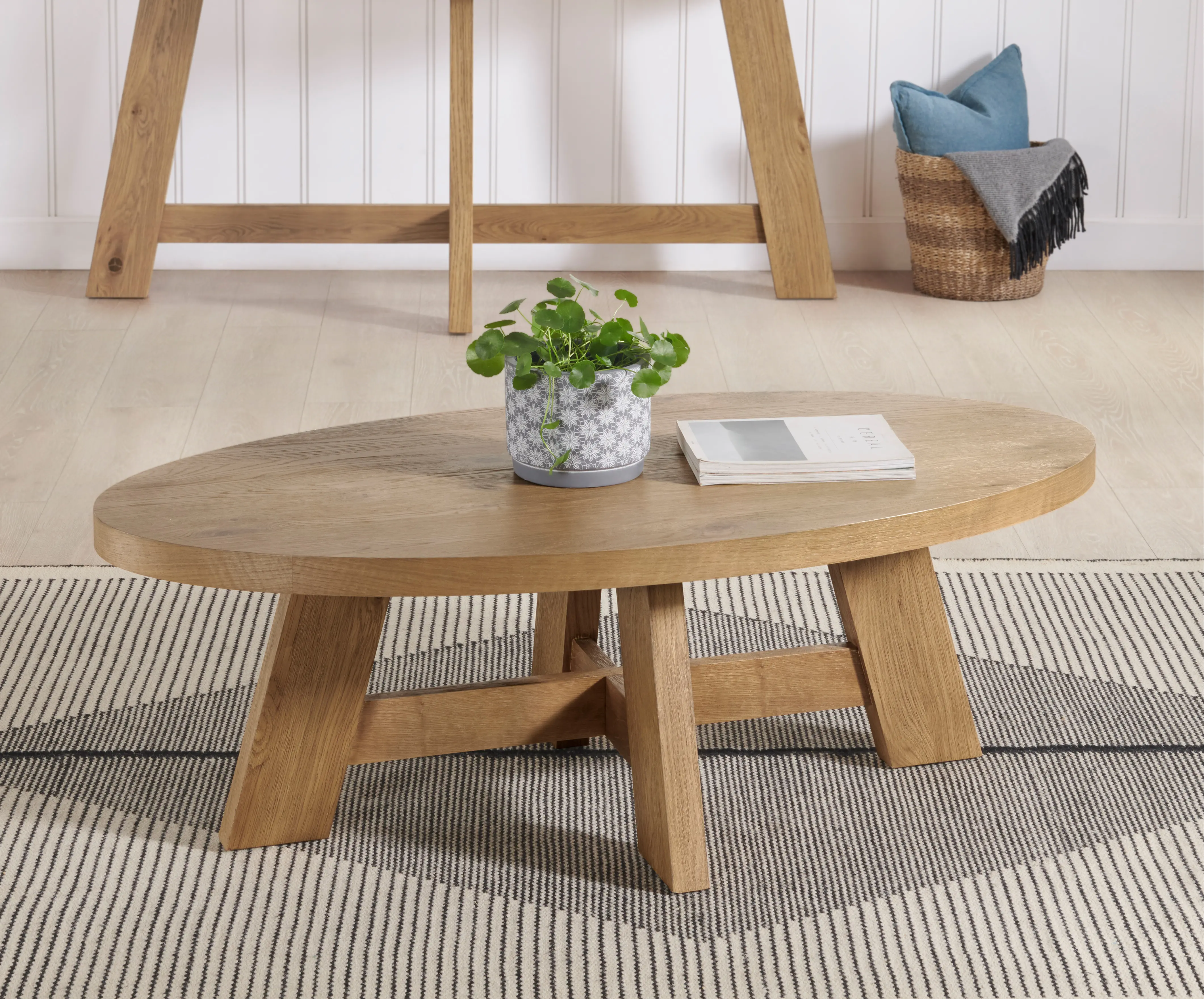 Boho Praire Oak Coffee Table-2
