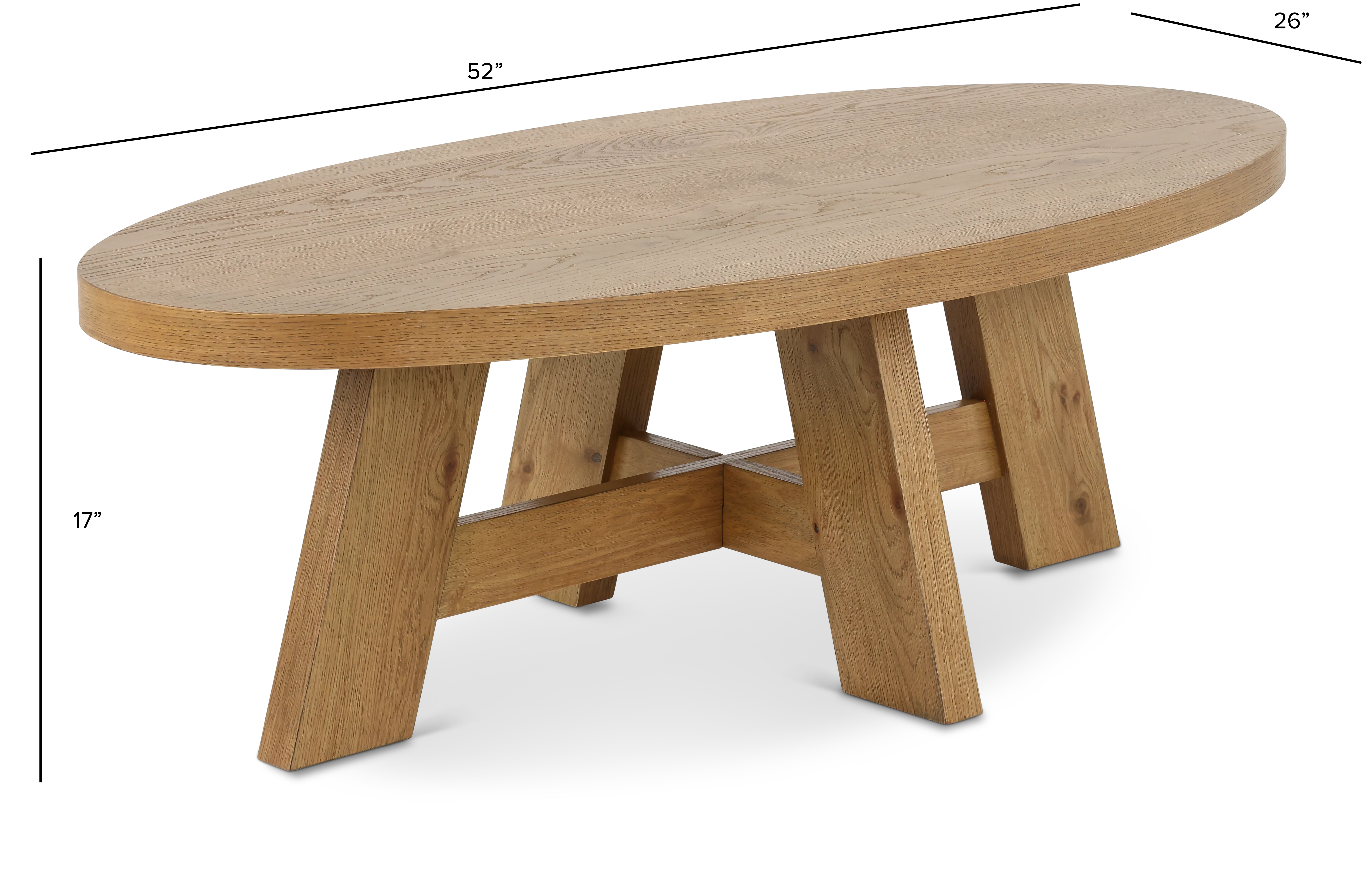 Boho Praire Oak Coffee Table-3