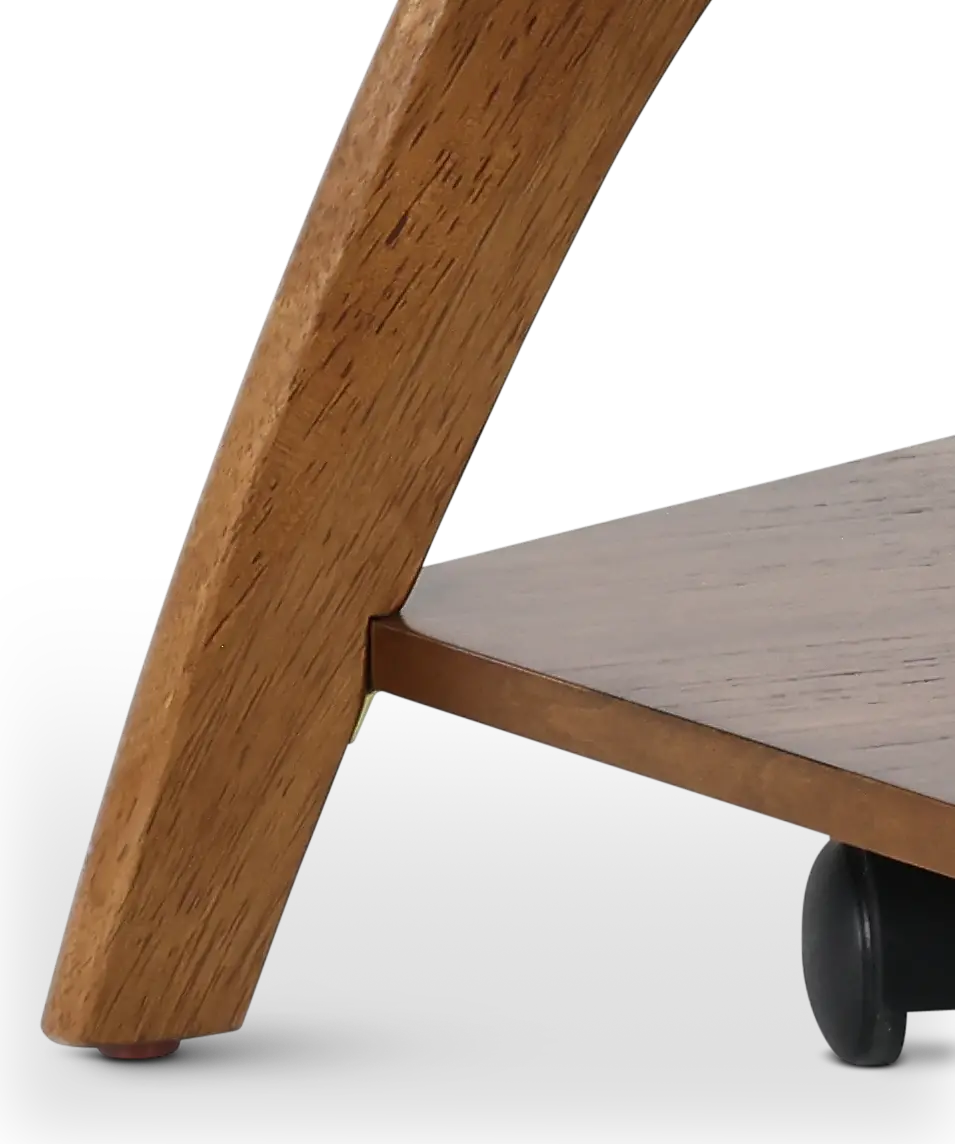 Lax Brown Rectangular Coffee Table-5