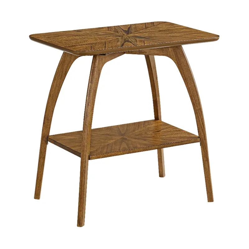 Lax Brown End Table
