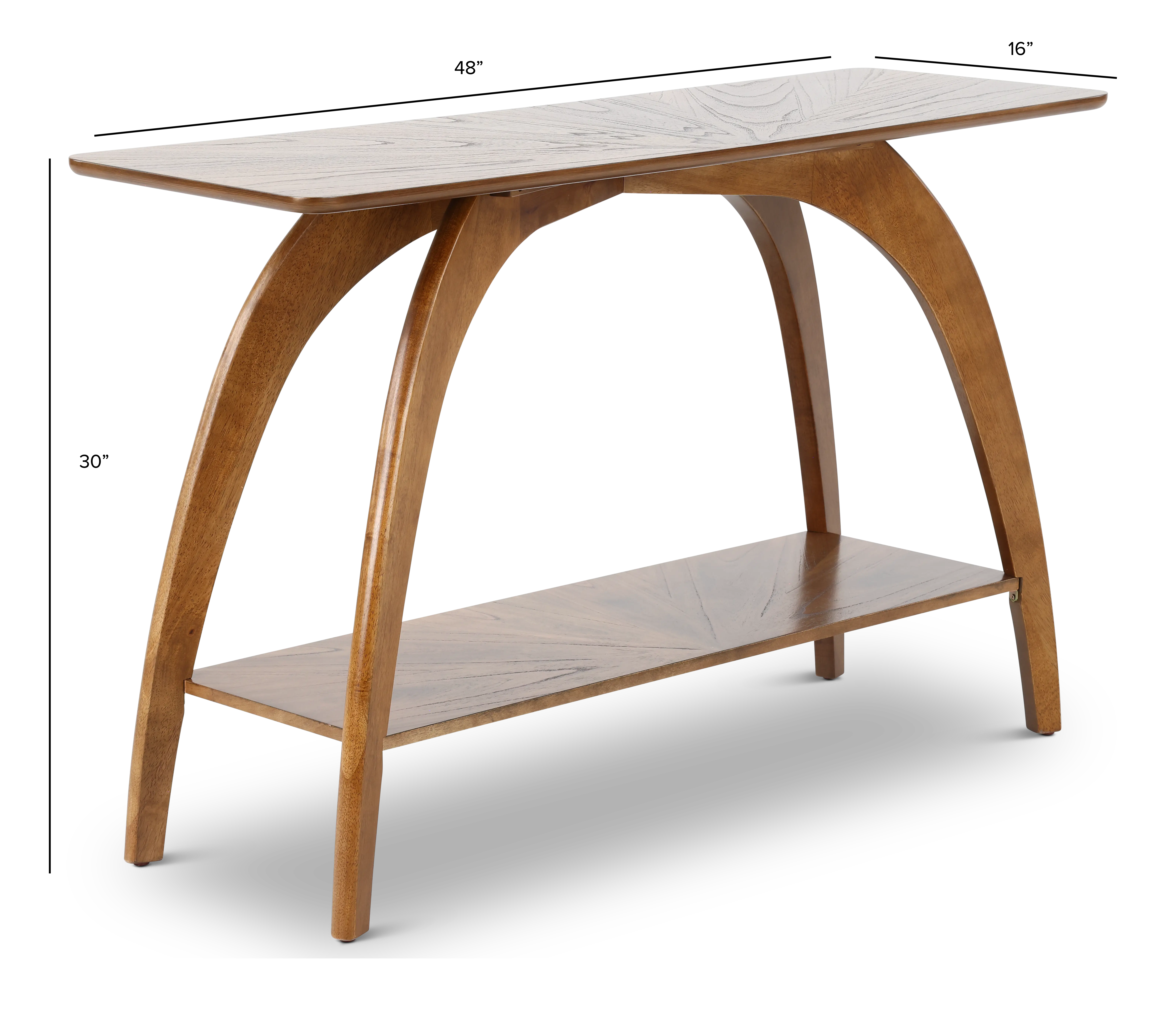 Lax Brown Sofa Table-3