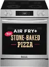 GCFE3070BF Frigidaire Gallery 30  Electric Range with Stone-Baked Pizza - Stainless Steel
