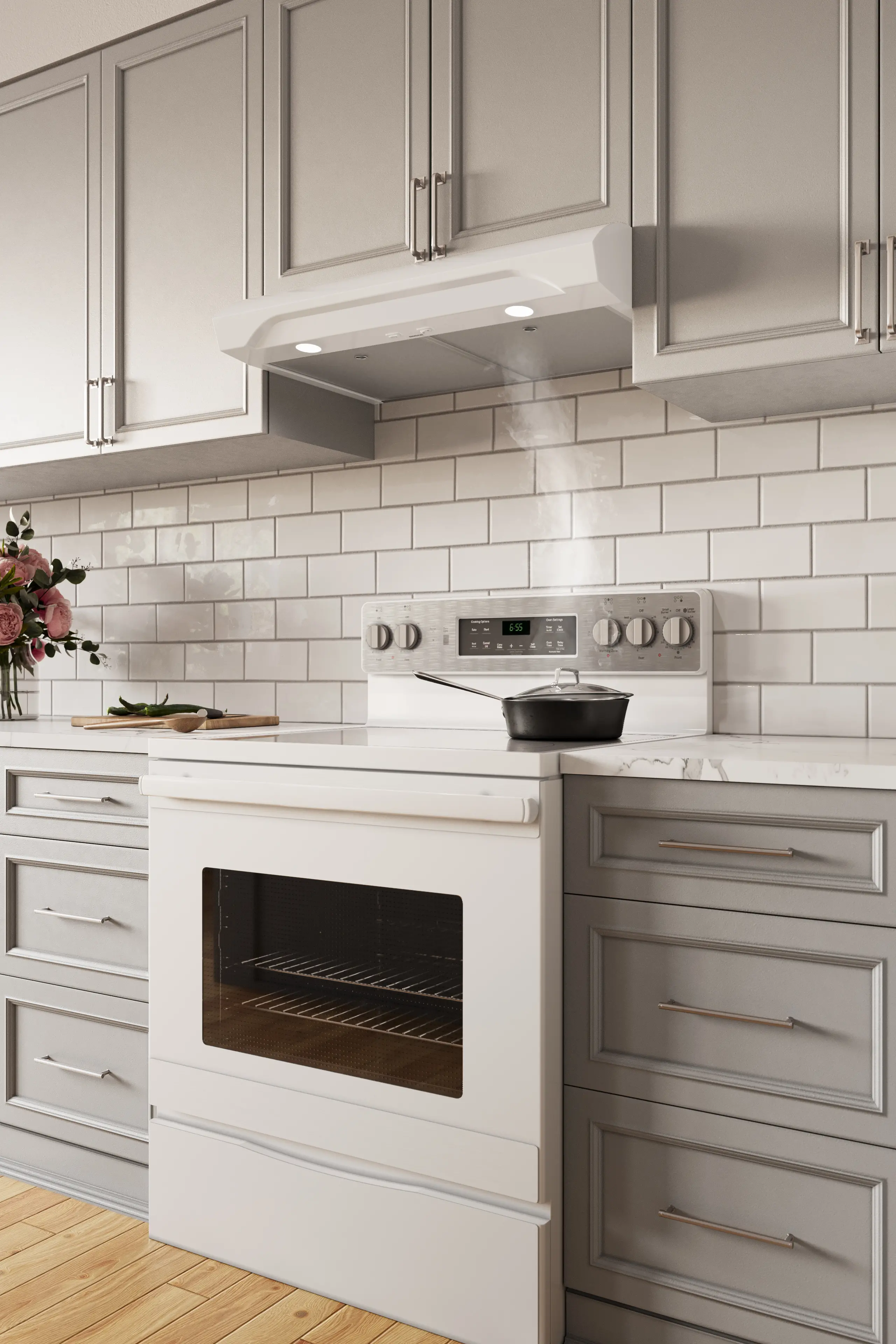 ALT1303WW Broan 30 Under Cabinet Range Hood - White-2