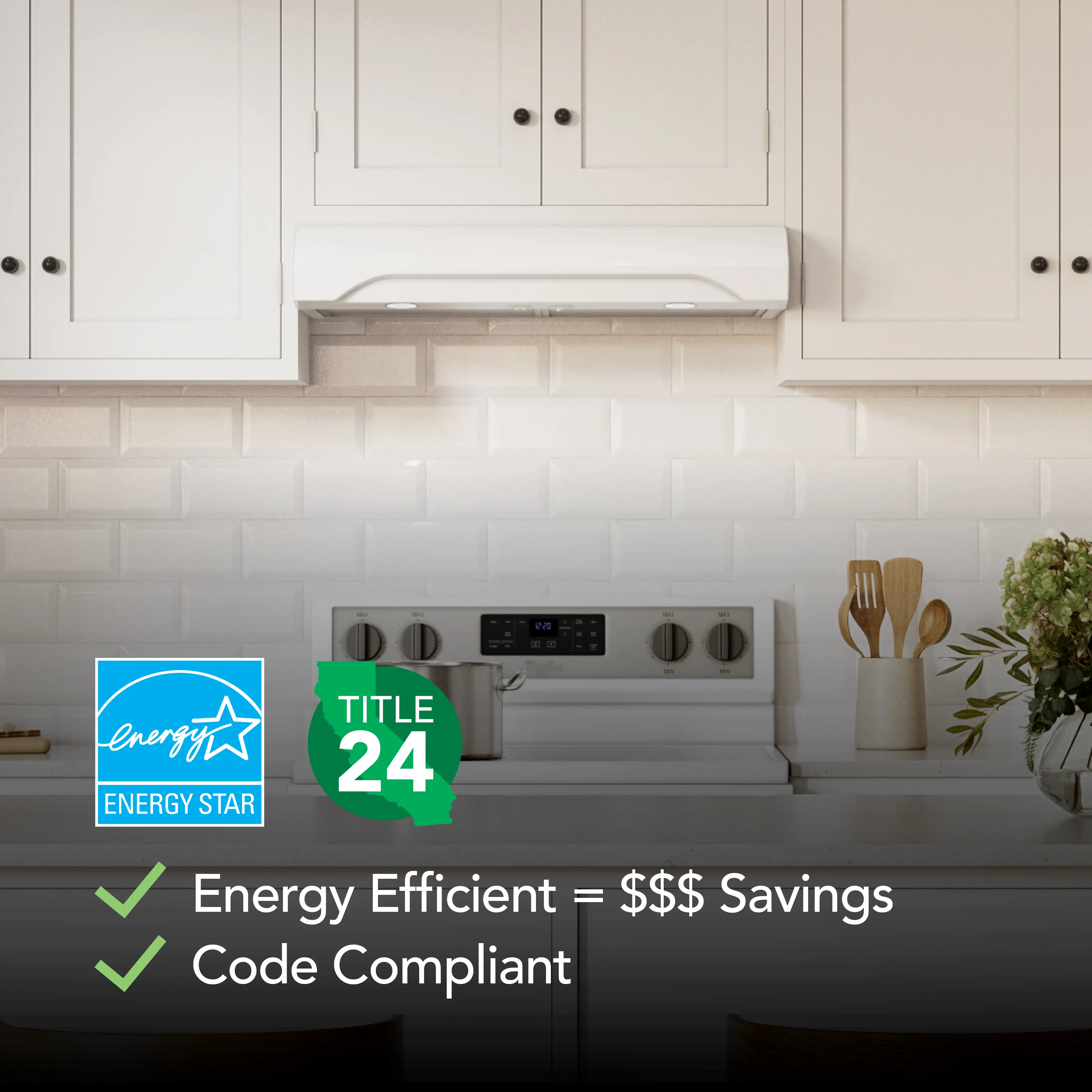 ALT1303WW Broan 30 Under Cabinet Range Hood - White-5