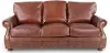 Polo Brown Leather Sofa