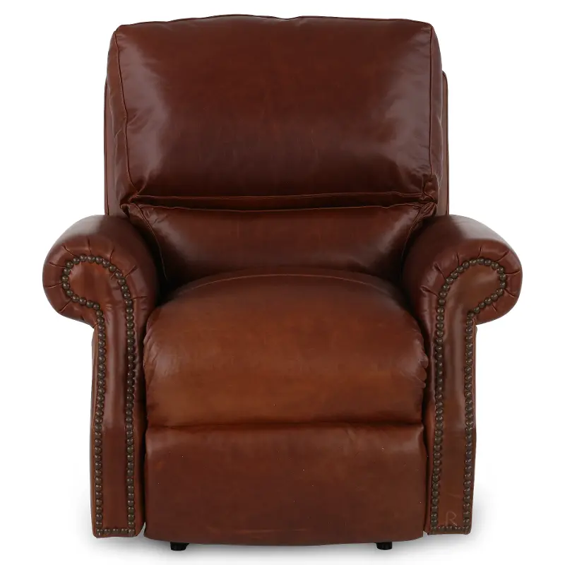 Polo Brown Leather Power Recliner