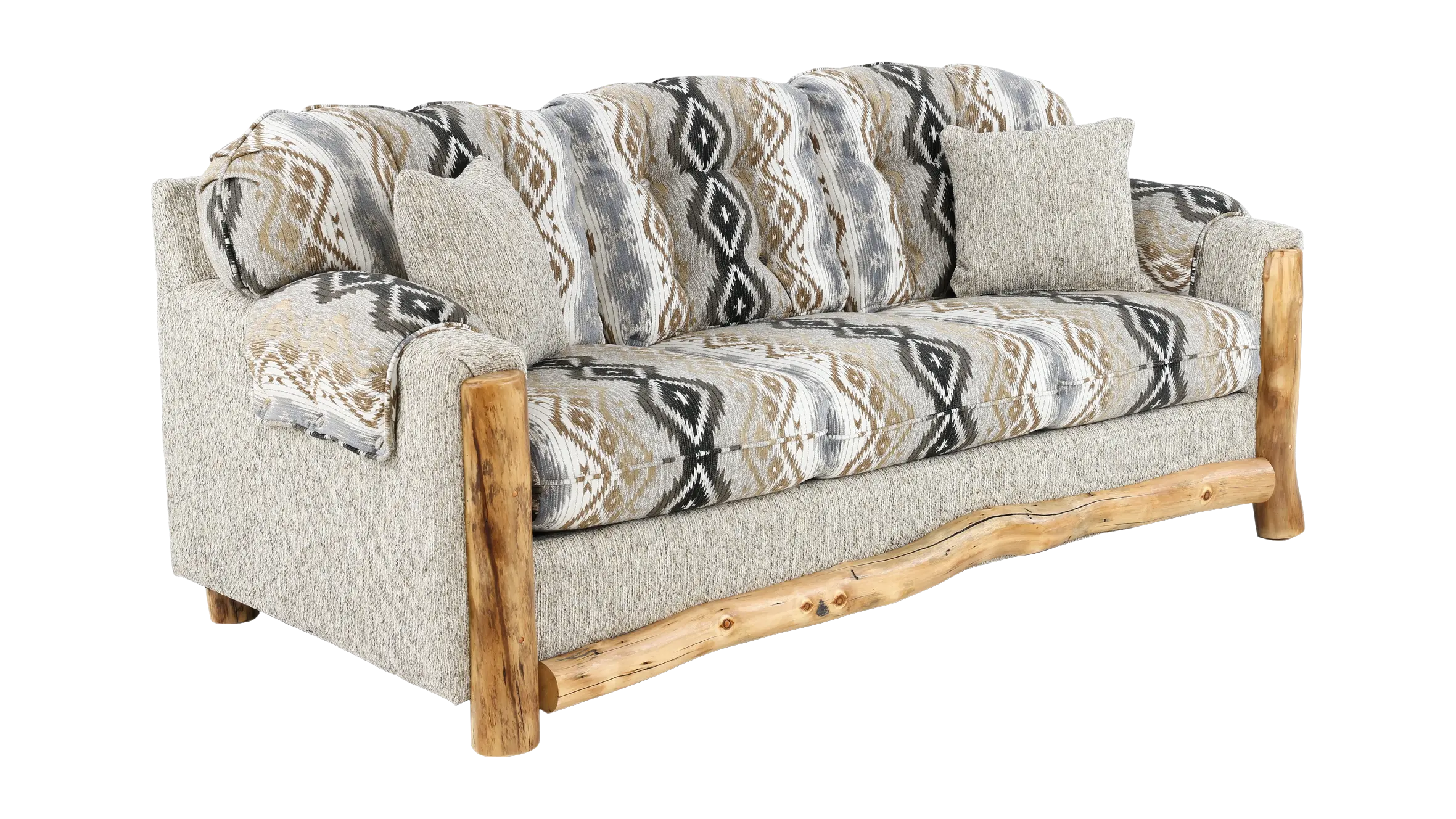 Aspen Granite Gray Sofa-1