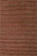 S176-HEN-9X12-ALM71 Brentwood 9 x 12 Henna Red Stripe Area Rug