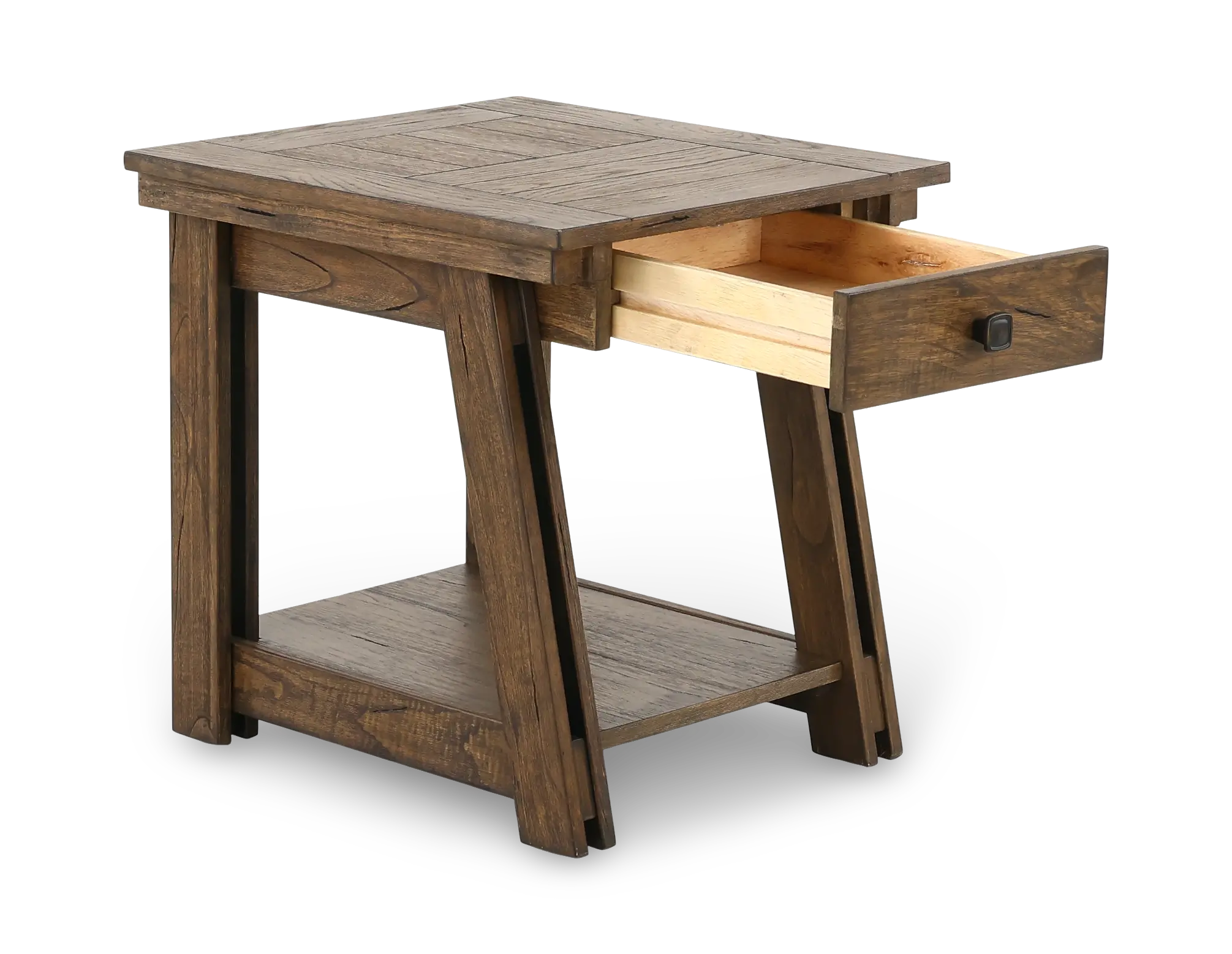 Timber Ridge Brown End Table-5