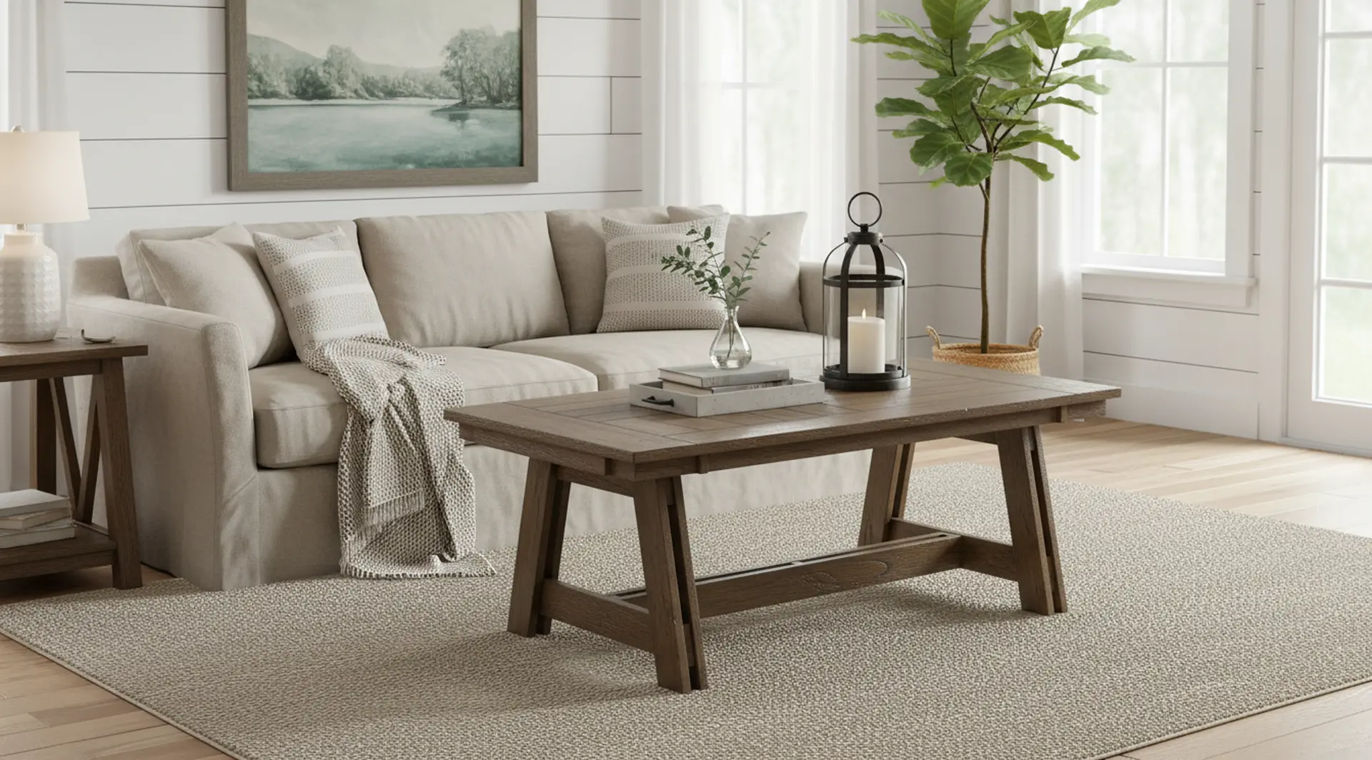 Timber Ridge Brown Coffee Table-10