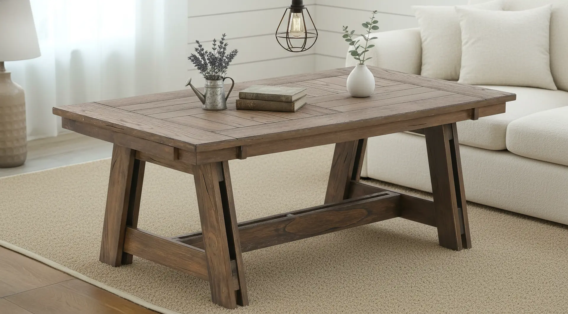 Timber Ridge Brown Coffee Table-9
