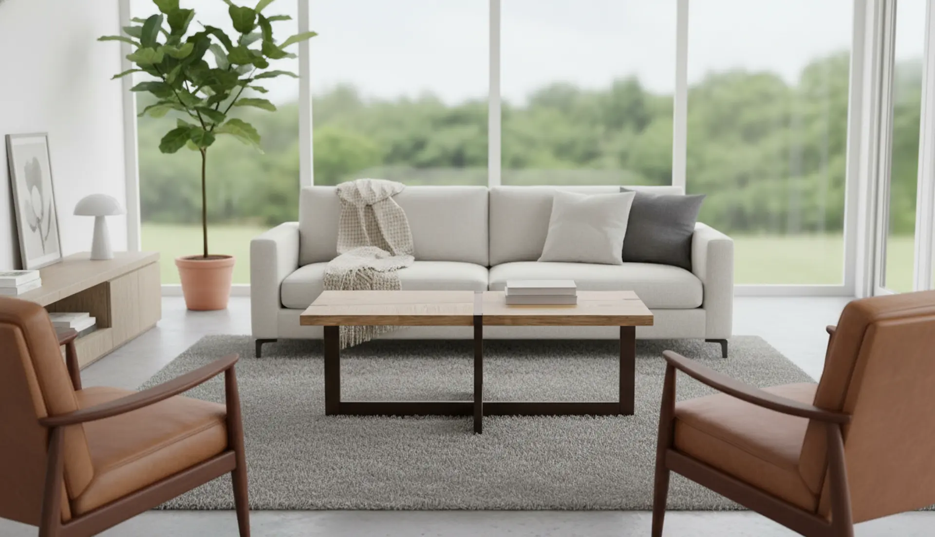 Parklane Brown Coffee Table-11