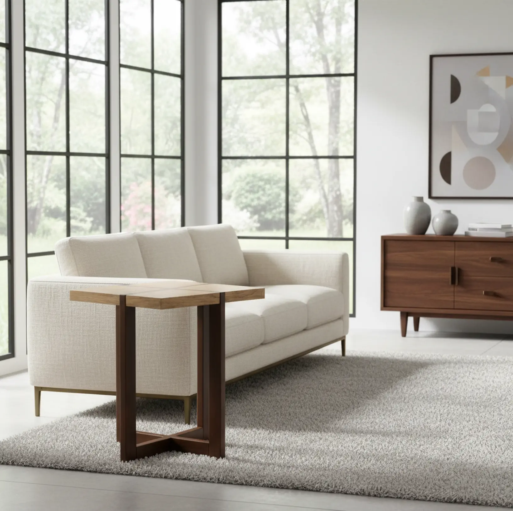 Parklane Brown Side Table-9