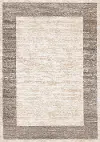 Century 5 x 8 Beige and Gray Border Area Rug