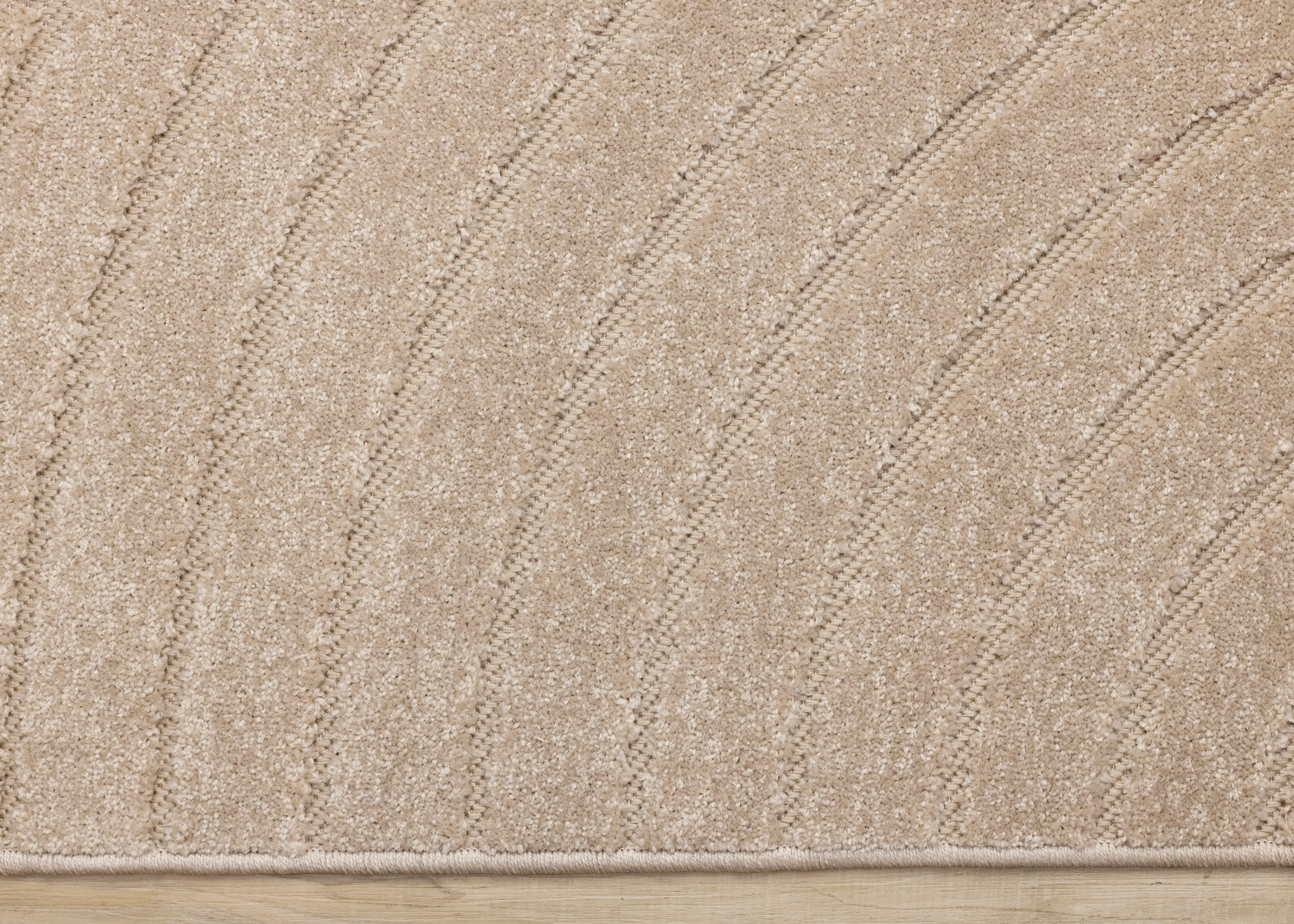 Oskar 5 x 8 Beige Curved Arches Area Rug-5