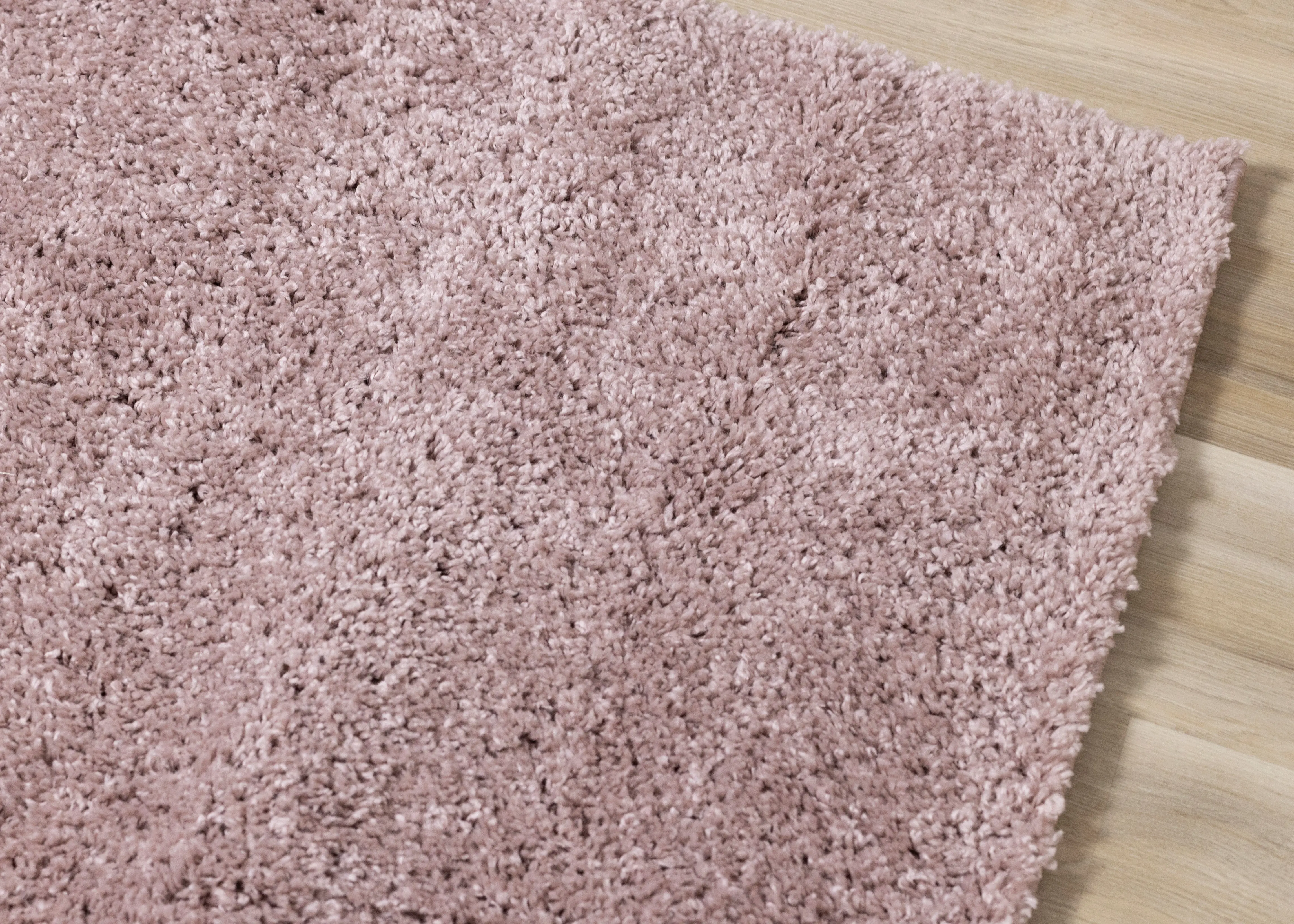 Pascal Blush Pink 7 x 10 Shag Area Rug-4