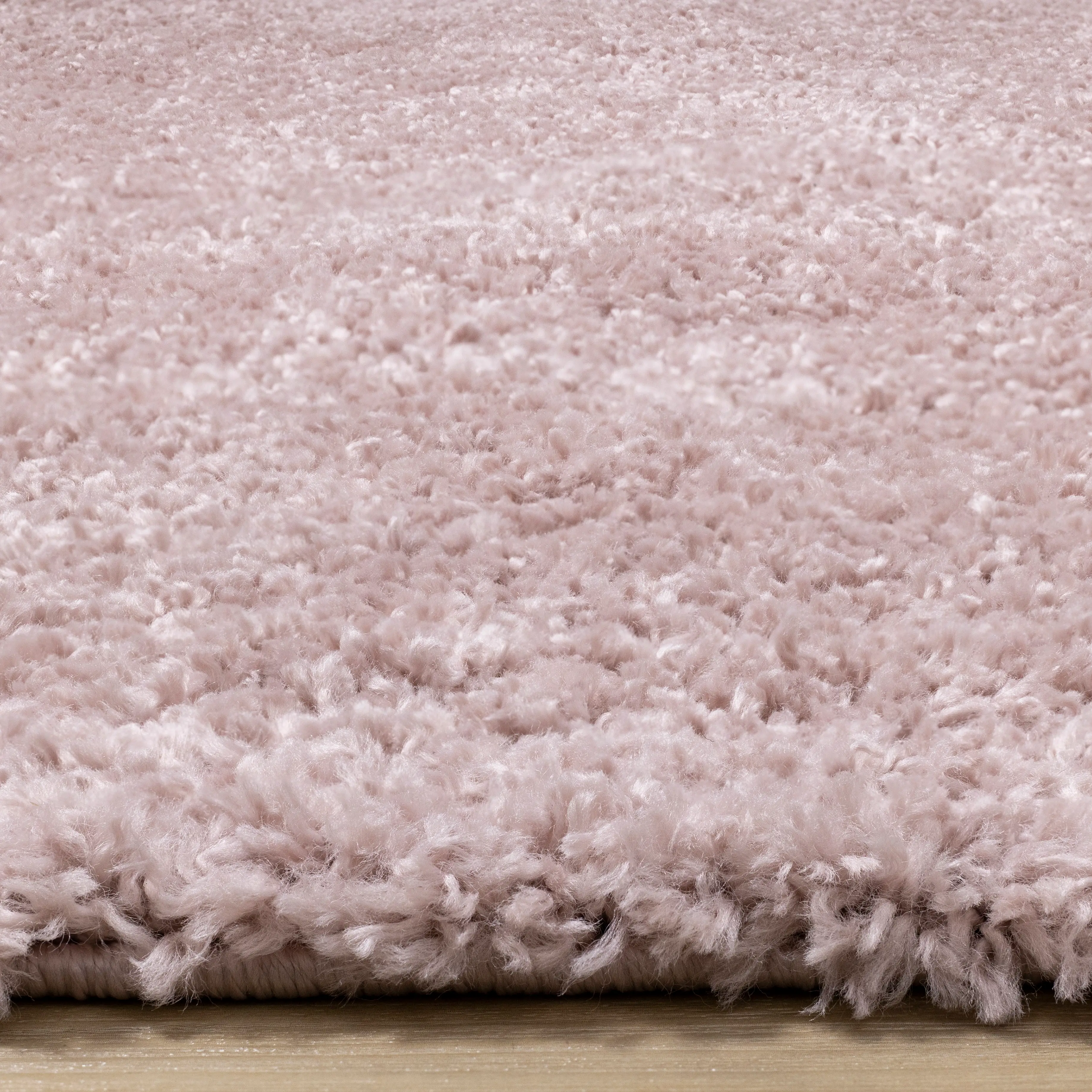 Pascal Blush Pink 7 x 10 Shag Area Rug-6