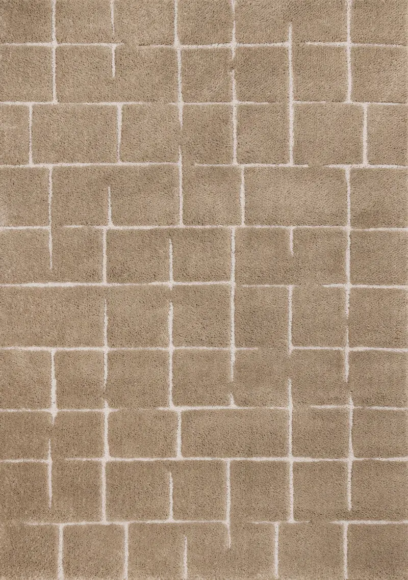 Talia Taupe 5 x 8 Area Rug