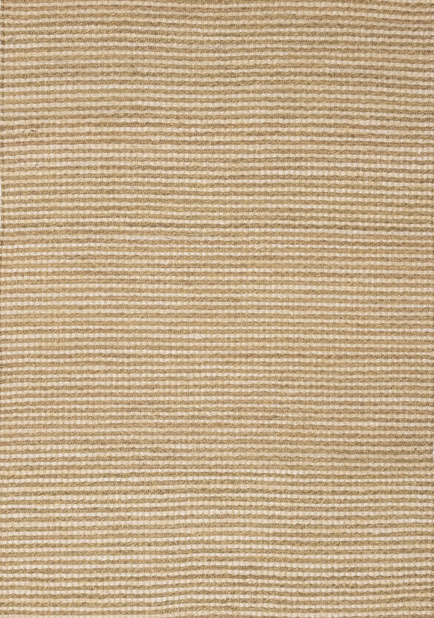 Naturals Beige Intricate Weave 8 x 11 Jute Rug-1