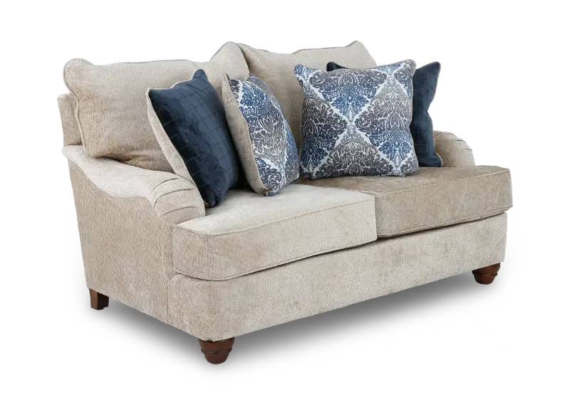 Culver Dune Beige Loveseat
